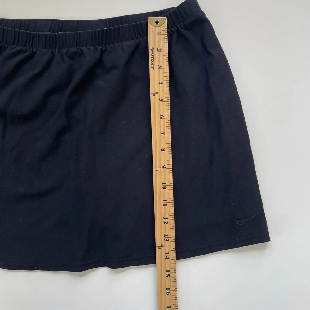Nike Dri-fit Nike Women's Black Skort Athletic Golf Tennis Pickleball Size LARGE